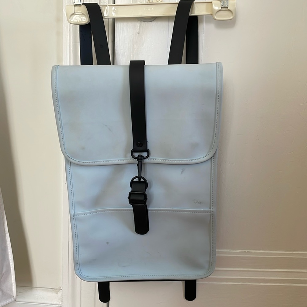Rains Mini Backpack in blue